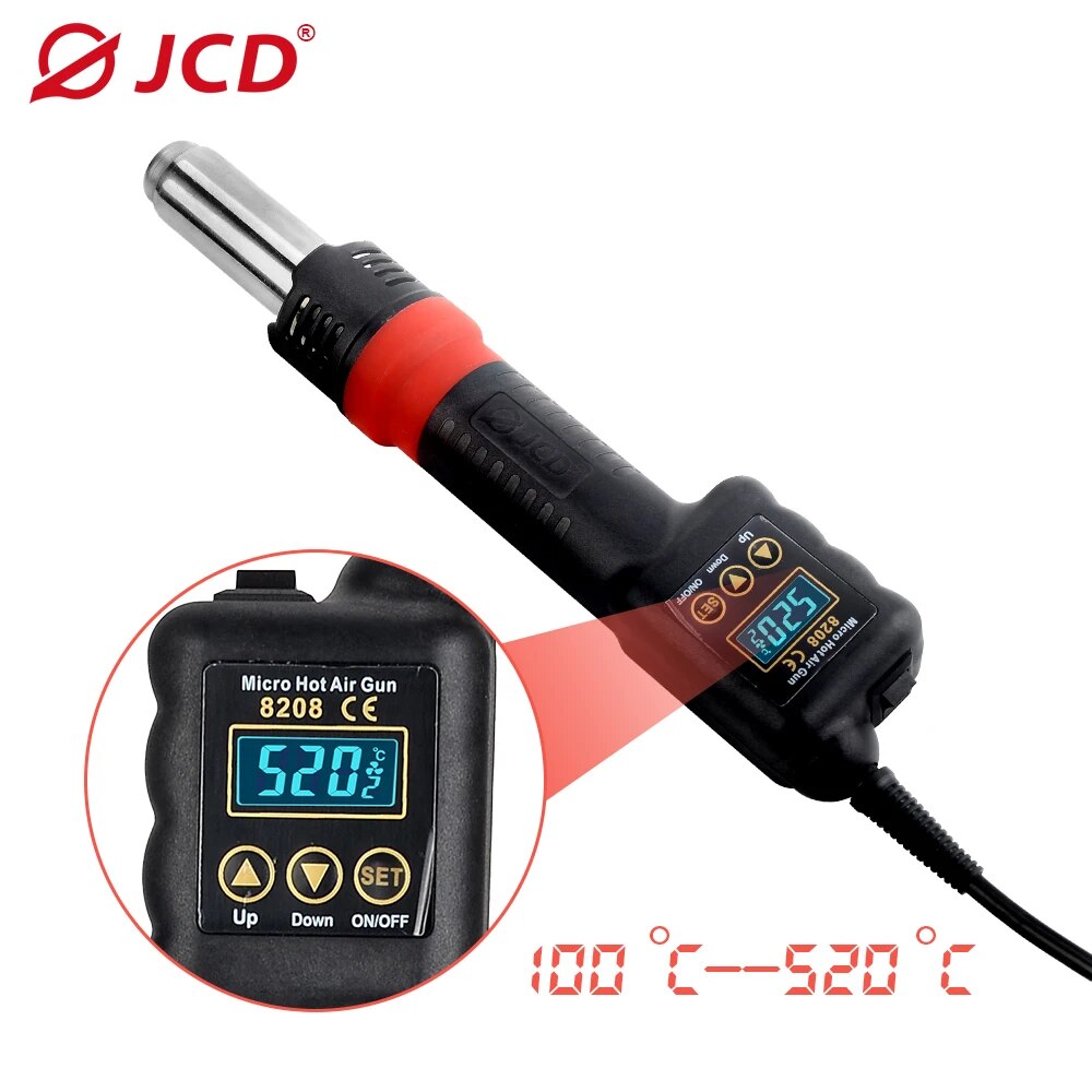 JCD Micro Hot Air Gun 8208 750 - Heat Gun Small ulasan dan harga