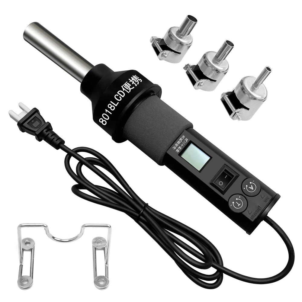 LCD Digital Heat Hot Air Gun D - Heat Gun Small ulasan dan harga