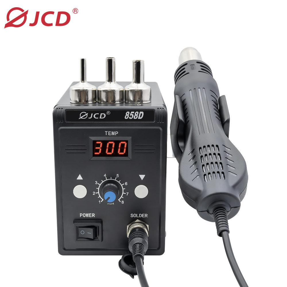 JCD Hot Air Gun 858D 700W BGA  - Heat Gun Small ulasan dan harga
