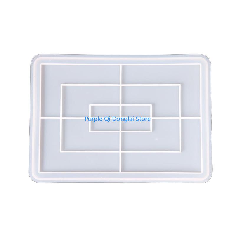 L21E Rectangle Tray UV Crystal - Serving Tray Mold ulasan dan harga